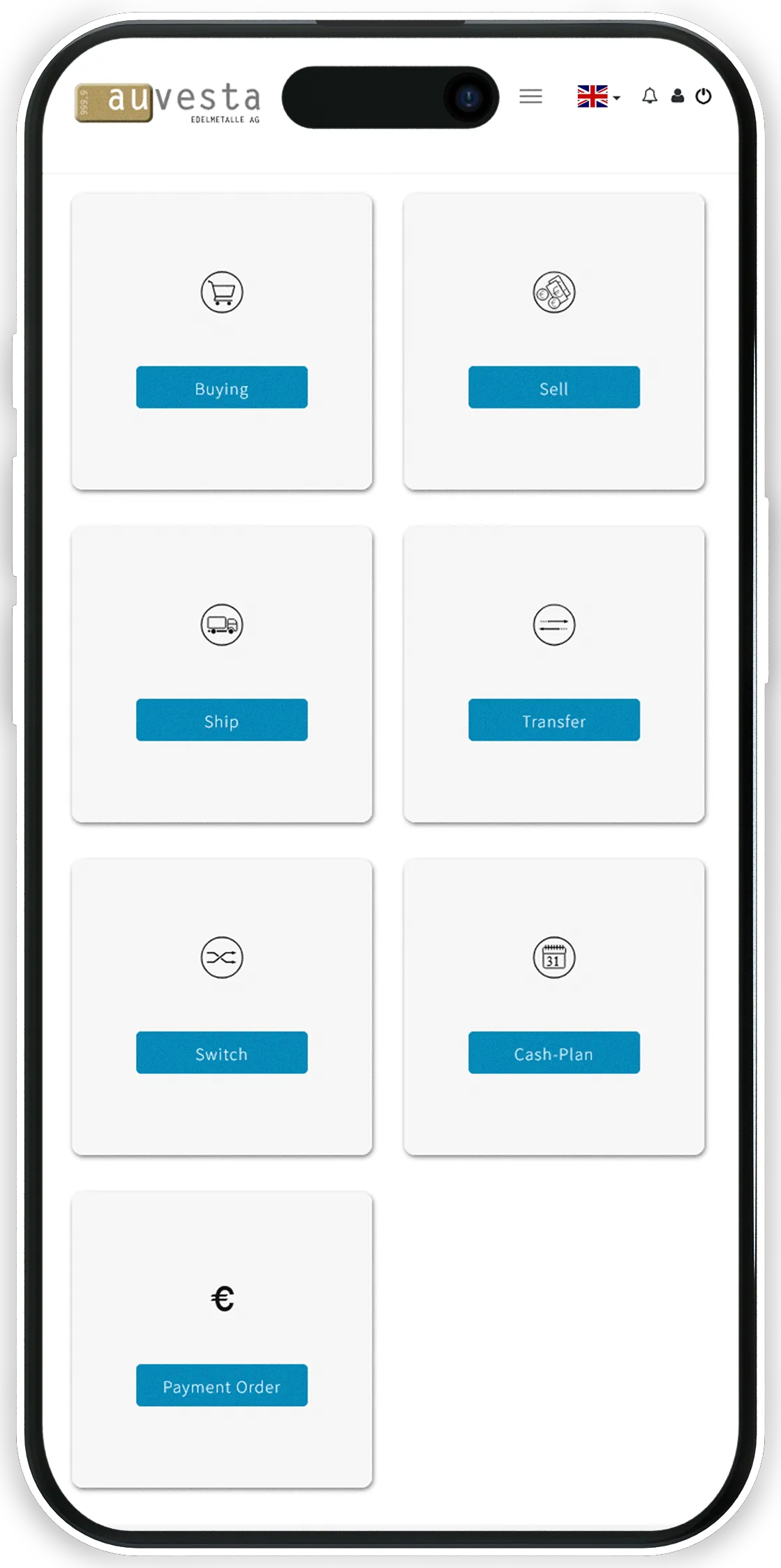 Übersicht - Online depå